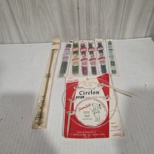 Vintage Lot Susan Bates Knitting Needles New